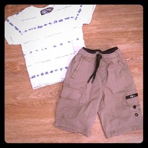 First Wave Tee And Shorts, Size 2/3